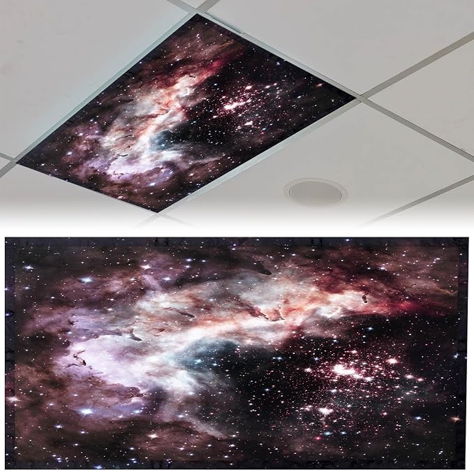 Patelai 4 x 2 Feet Fabric Fluorescent Light Cover by Patelai