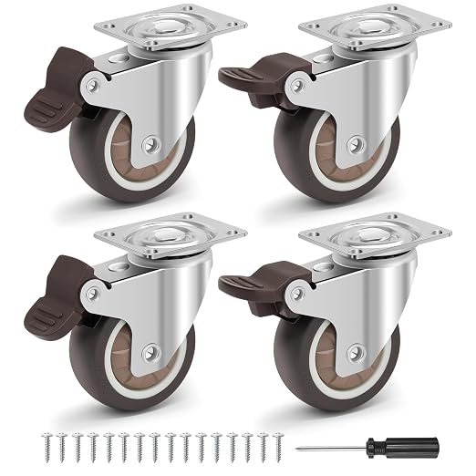 2 Inch Caster Wheels by Humagineer