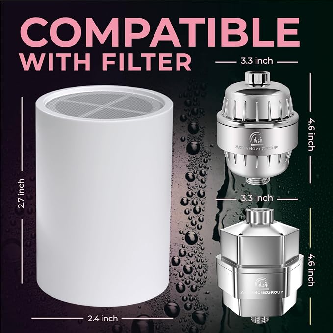 AquaHomeGroup Vitamin C + E + A Shower Filter Replacement Cartridge - Image 8