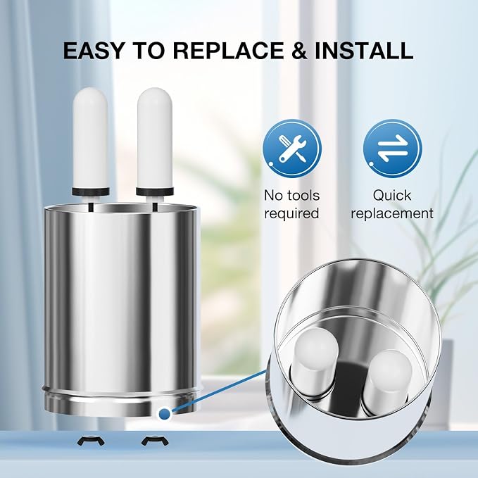 8.46-Inch 3-Stage Filtration Ceramic Purification Elements NSF/ANSI 42&372 - Image 5