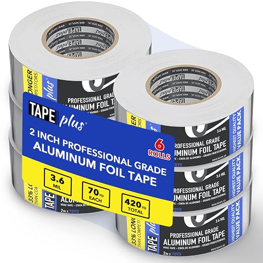 TapePlus Aluminum Foil Tape by TapePlus
