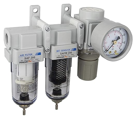 PneumaticPlus SAU230-N02G Three Stage Air Drying System, 1/4" NPT by PneumaticPlus