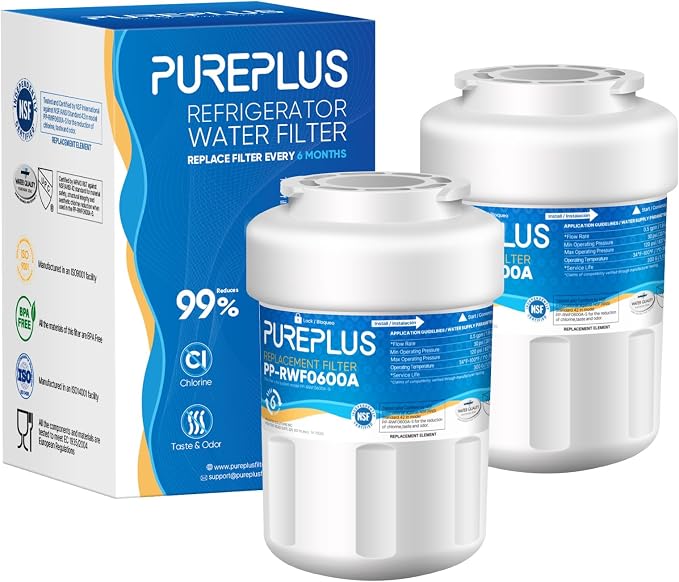 PUREPLUS Replacement for MWF®, SmartWater® MWFP, HDX FMG-1, GSE25GSHECSS by PUREPLUS