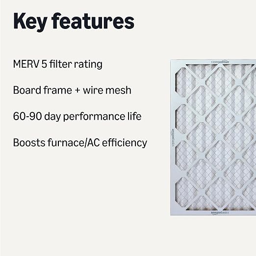 Amazon Basics MERV 5 AC Furnace Air Filter - Image 2