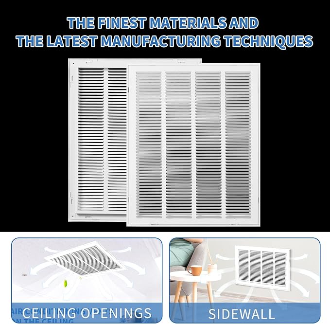 20x30 Return Air Grille, Return Air Vent Cover - Image 5