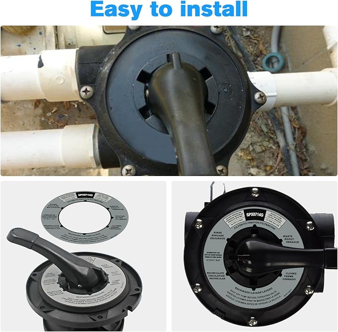 SPX0714G Pool Filter Label Sticker Replacement Hayward Sand Filter Sticker - Image 5