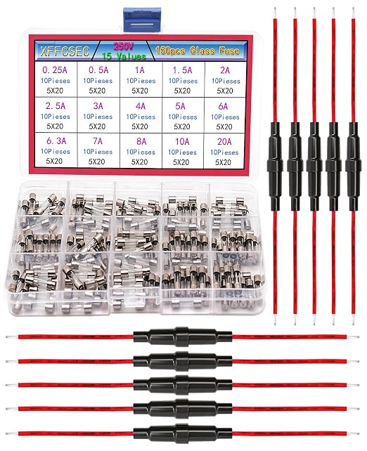 5x20 mm Fuse Holder Inline Screw Type by XFFCSEC