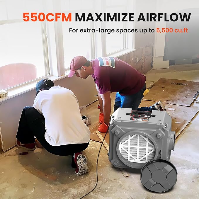 Abestorm Air Scrubber, Negative Air Machine - Image 3