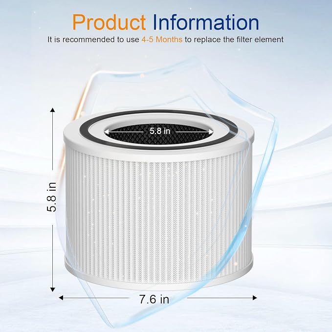 True HEPA 14 240 Replacement Filter Compatible - Image 7
