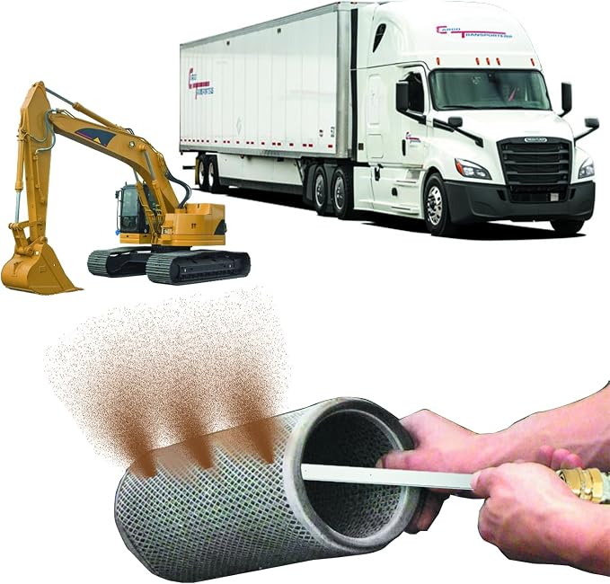 Lucstar Radiator Cleaning Wand & Car A/C Condenser Cleaner, Engine Cabin Air - Image 8