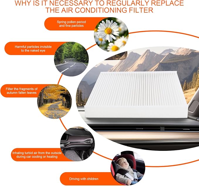 Original Equipment Manufacturer Cabin Air Filter Compatible - Image 2