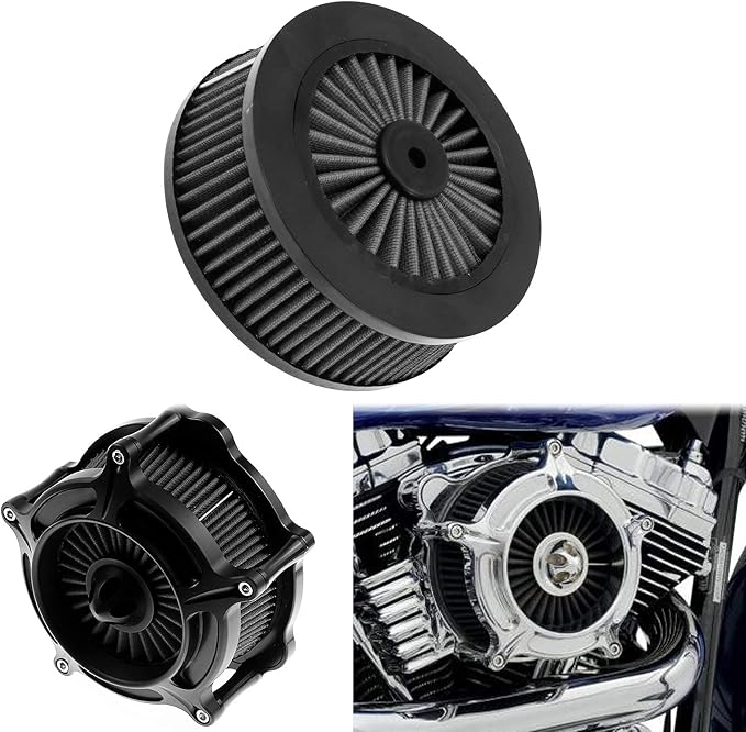 HDBUBALUS Motorcycle Air Filter Inner Element Fit - Image 2