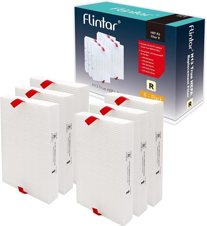 Replacement Filter R, Compatible by Flintar