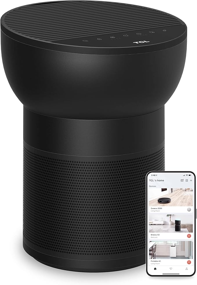 TCL Breeva A2 Air Purifiers for Home Bedroom by TCL