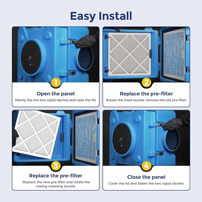 HEPA 500 Air Scrubber Filter Compatible - Image 6