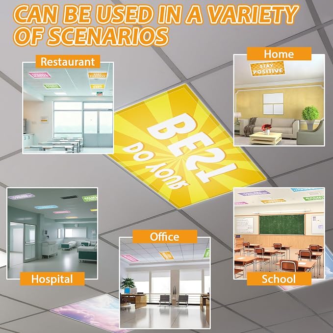 8 Pcs Fluorescent Light Covers - Image 7