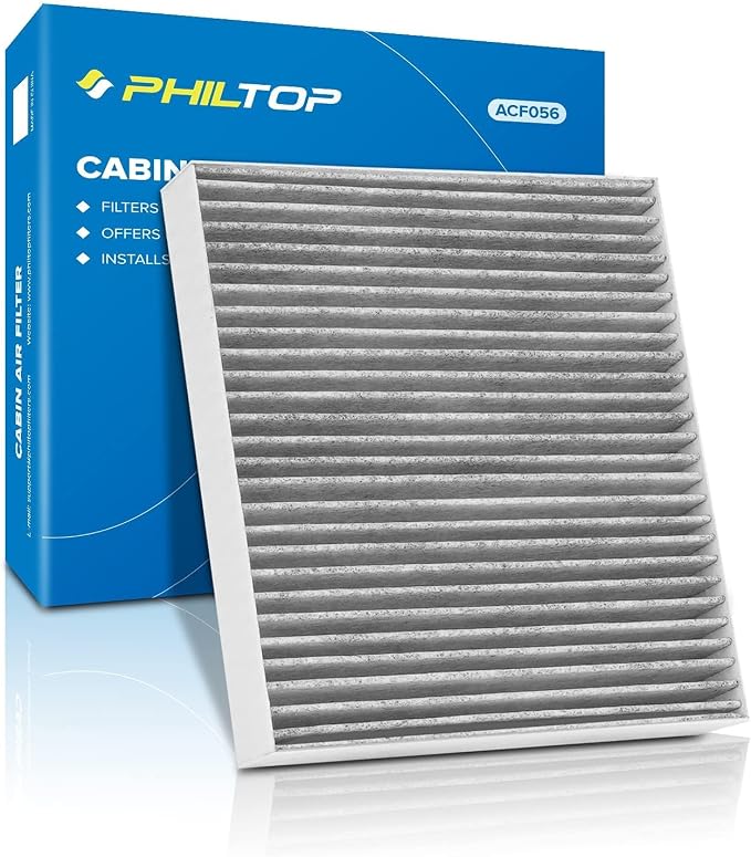 PHILTOP HEPA Cabin Air Filter w/Activated Carbon, Compatible by PHILTOP