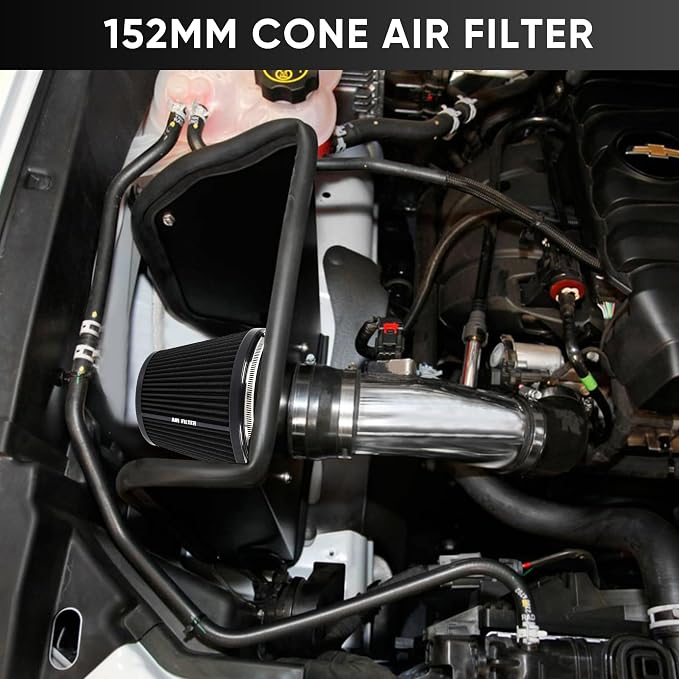6" 152mm Inlet Cold Air Intake Filter High Flow Honeycomb Top Replacement - Image 7