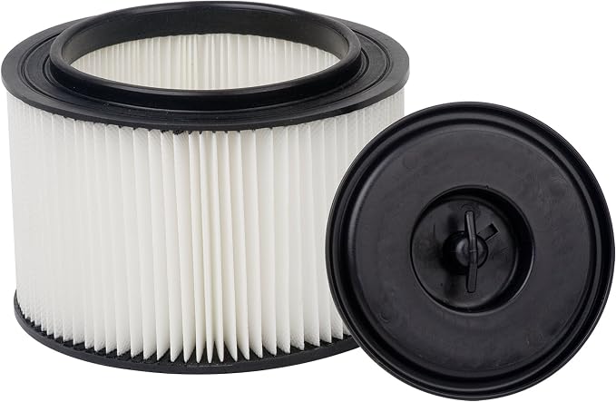 Vacmaster 4 Gallon Washable Cartridge Filter & Retainer by Vacmaster
