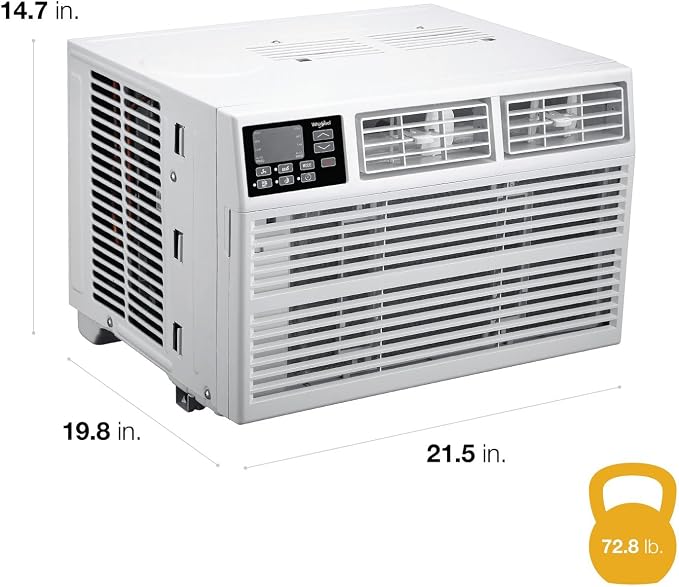 Whirlpool 12, 000 BTU 115V Window-Mounted Air Conditioner - Image 7
