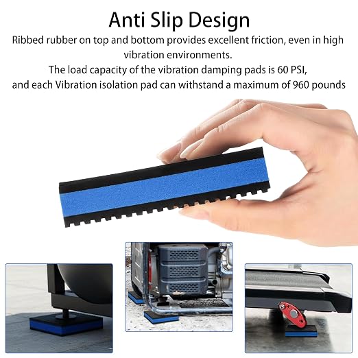 4 Pack Rubber Anti Vibration Pads, Air Conditioner - Image 4