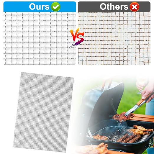 Stainless Steel Wire Mesh Screen 4Pcs Anti-Rusted Air Vent Mesh 8.4"X12" - Image 7