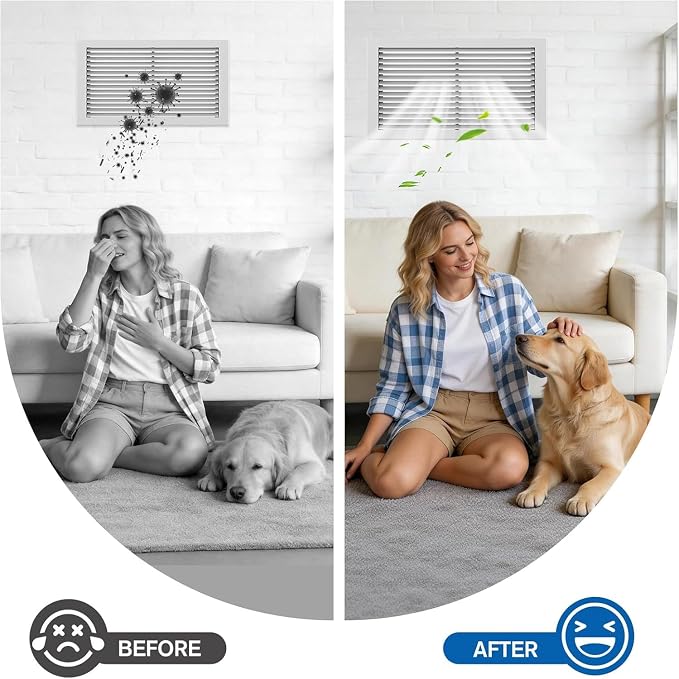 20x20x1 Reusable Air Filter 2 Pack Cut To Fit - Image 4
