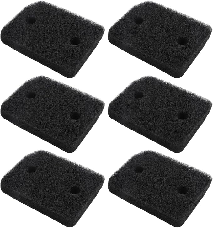 5 Pack Black Sponge Filter Mat For Replacement Foam Filters For Dust Control - Image 6