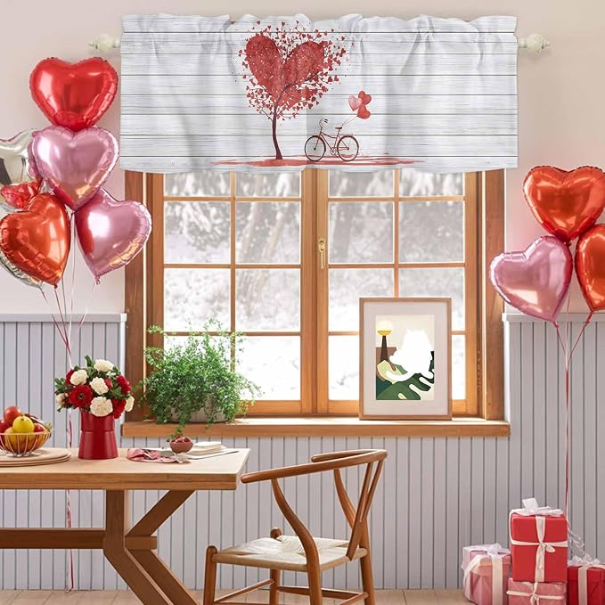 Valentine's Day Valance Curtains - Image 7
