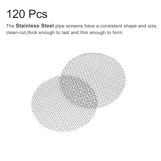 MECCANIXITY Pipe Screen Stainless Steel Screens, 19/32 Inch Diameter - Image 3