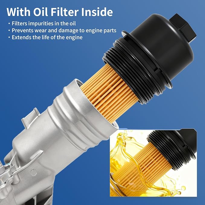 11428583895 Aluminium Engine Oil Filter Housing Assembly - Image 4