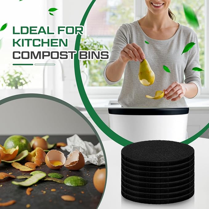 Pangda 8 Pack Oval-Shaped Charcoal Filters - Image 6