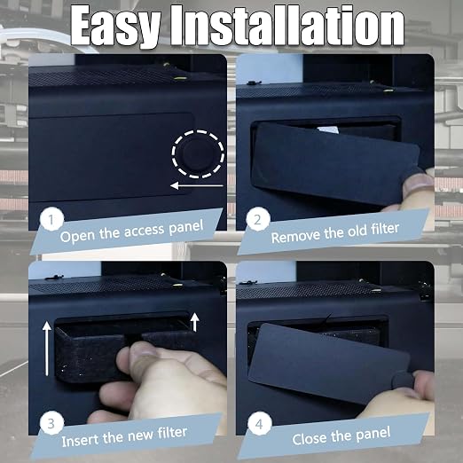 4Pcs HEPA 13+Activated Carbon Combo Air Filter - Image 7