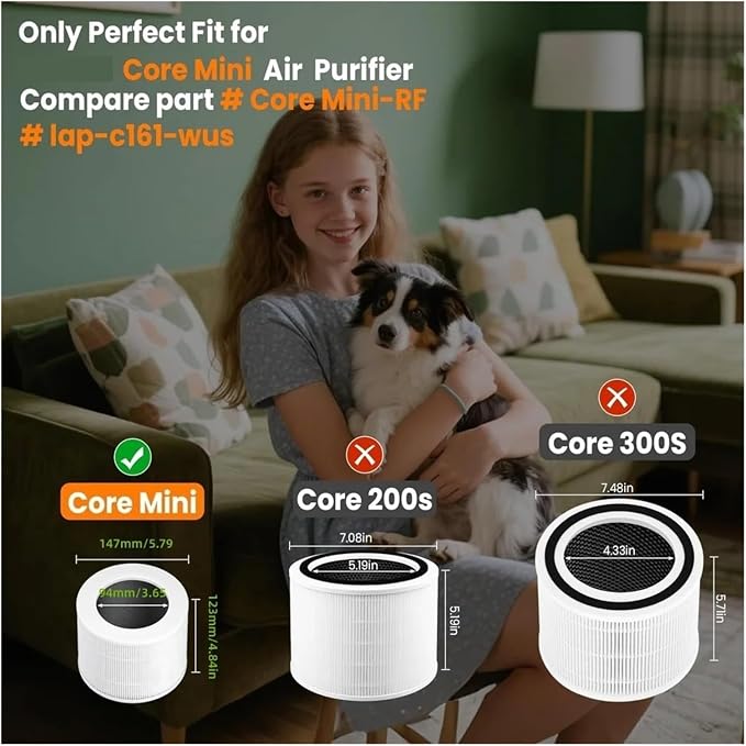 2 Pack Replacement Filter，Compatible - Image 4