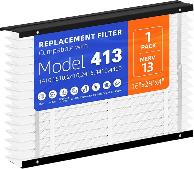 1 Pack 413 Replacement Filter, Compatible by VOYARTOOLS