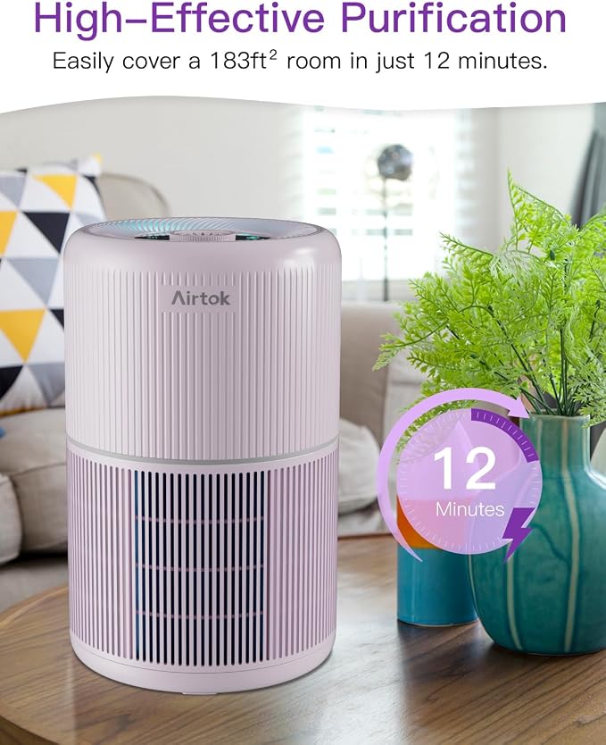 2 Pack Air Purifier for Home Bedroom - Image 6