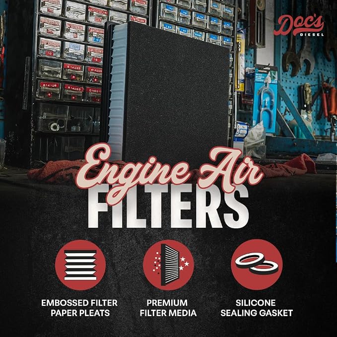 Doc's Diesel Engine Air Filter DPA5378 | Compatible - Image 2