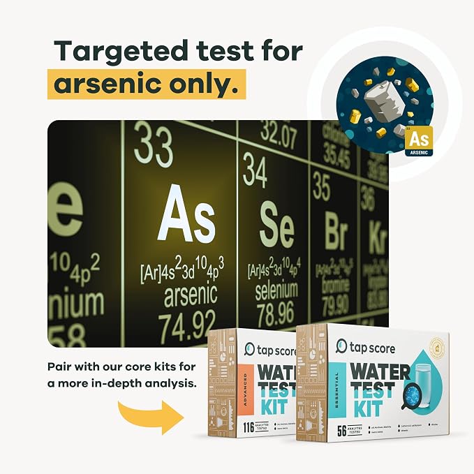 Tap Score Total Arsenic in Water Test Kit | Specialized EPA Certified Drinking - Image 4