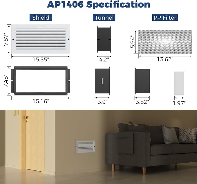 ALORAIR Wall Return Air Pathway Kit - Image 9