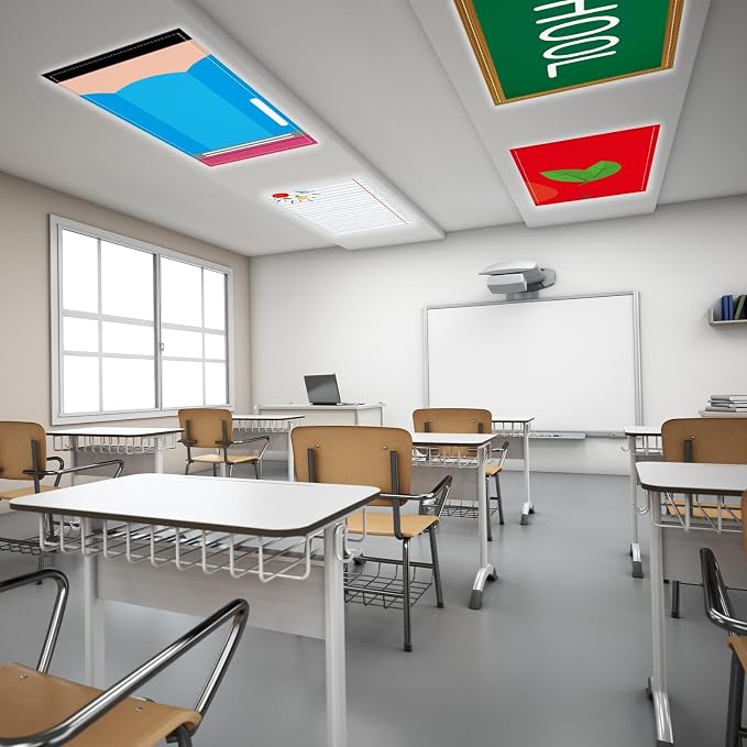 8 Pcs Fluorescent Light Covers - Image 6