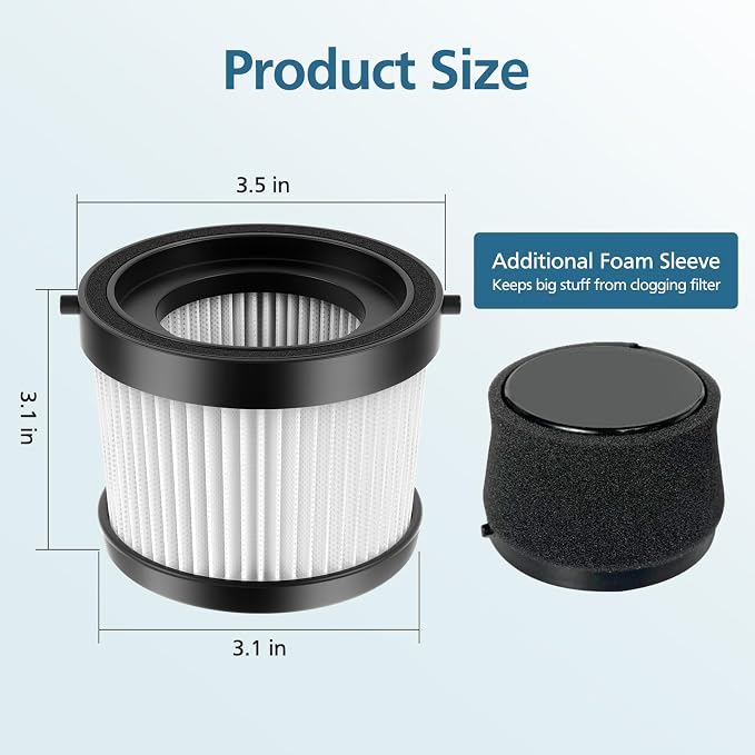DCV501HB DCV5011H HEPA Vacuum Filter Compatible - Image 2