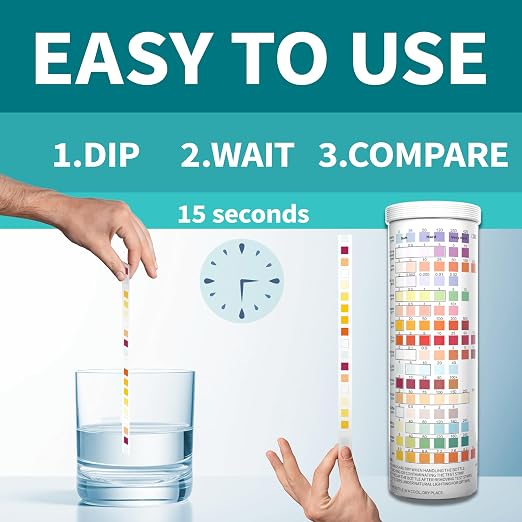 22 in 1 Drinking Water Test Kit 130 Strips - Image 5