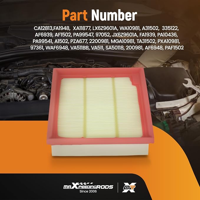 maXpeedingrods CA12813 Engine Air Filter - Image 3