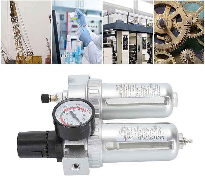 Compressed Air Line Filter, Aluminum Alloy Filter Back Fastening Design 5-60℃ - Image 3