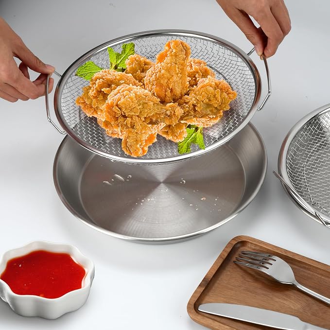 Oil Filter Tray, Stainless Steel Kitchen Oil Filter Tray - Image 5
