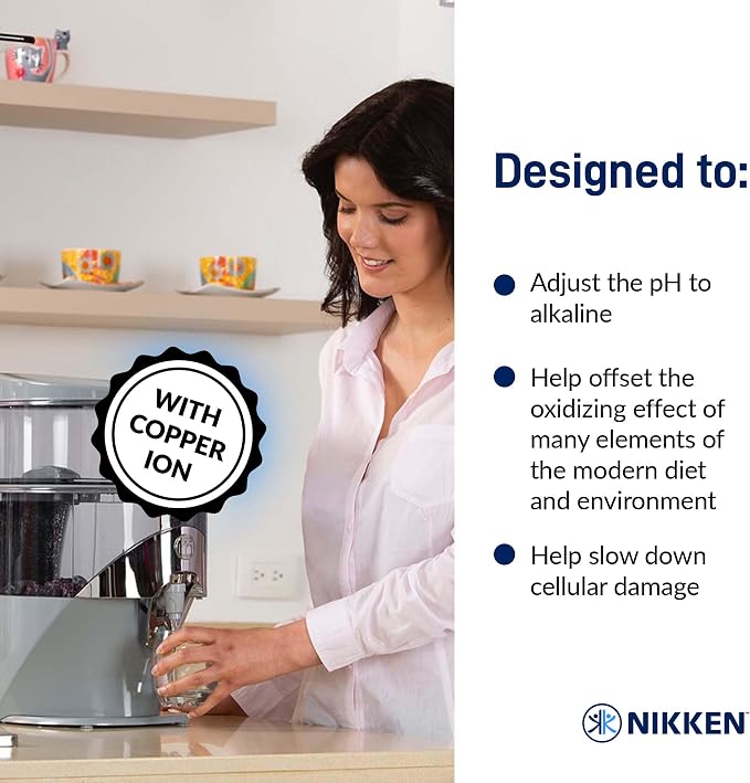 Nikken - PiMag Waterfall System - Advanced Ionic Filtration, Copper Particles - Image 5