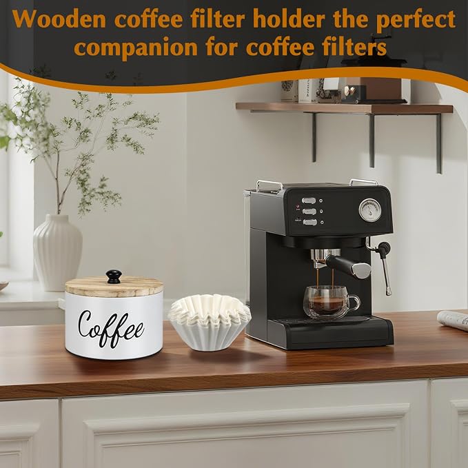 Wooden Coffee Filter Holder - Image 6