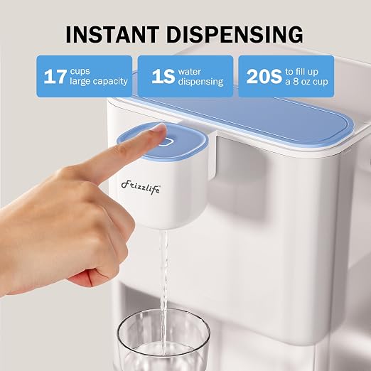 Frizzlife MD40 Rechargeable Water Filter Dispenser - Image 8