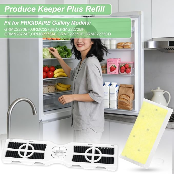 2 AF-2 Air Filters & 4 PK-2 Produce Keeper Refill Replacement Kit – Compatible - Image 4