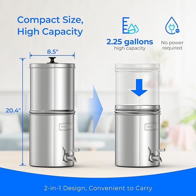 Waterdrop Gravity-fed Water Filter System, - Image 8